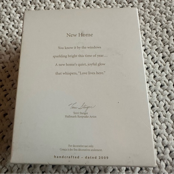 Hallmark Keepsake Ornament “New Home” Christmas Year 2009 in Box - Picture 4 of 7